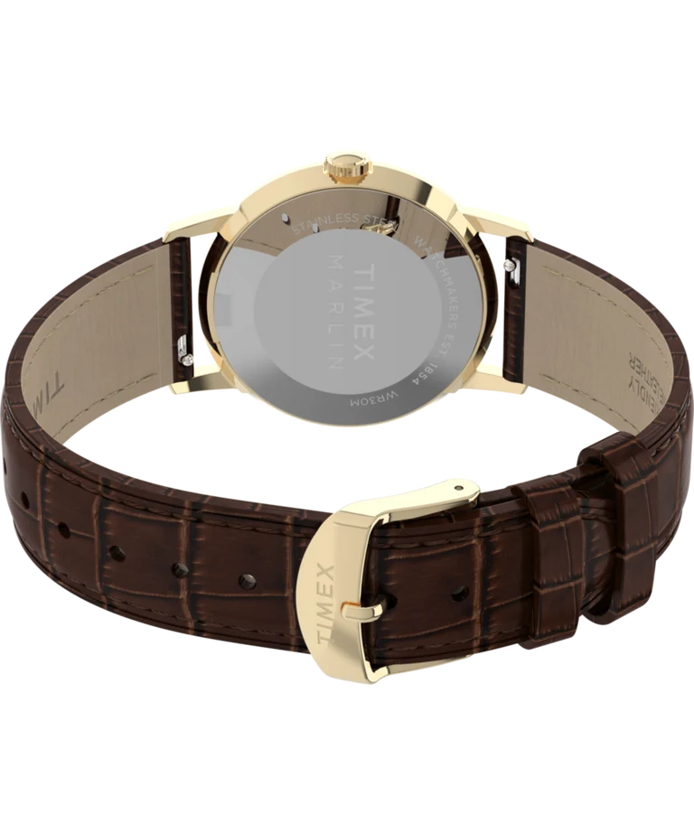 Timex : Marlin quartz vert 34 mm, vue de présentation