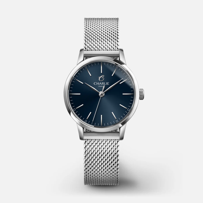 MONTRE CHARLIE PARIS : SULLY QUARTZ BLEU