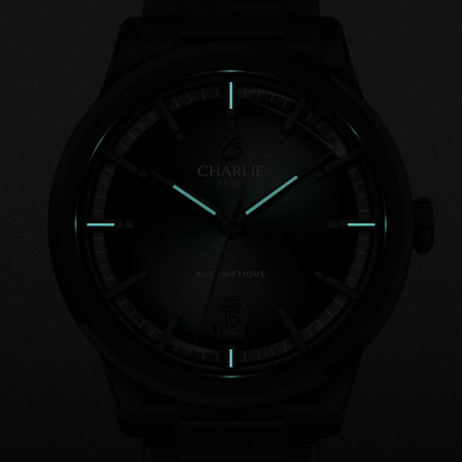 MONTRE CHARLIE PARIS : ALLIANCE AUTOMATIQUE VERT