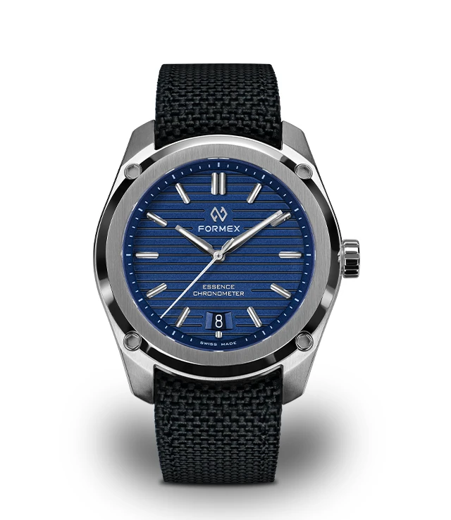 Montre Formex : Essence 39 Automatique COSC Bleu