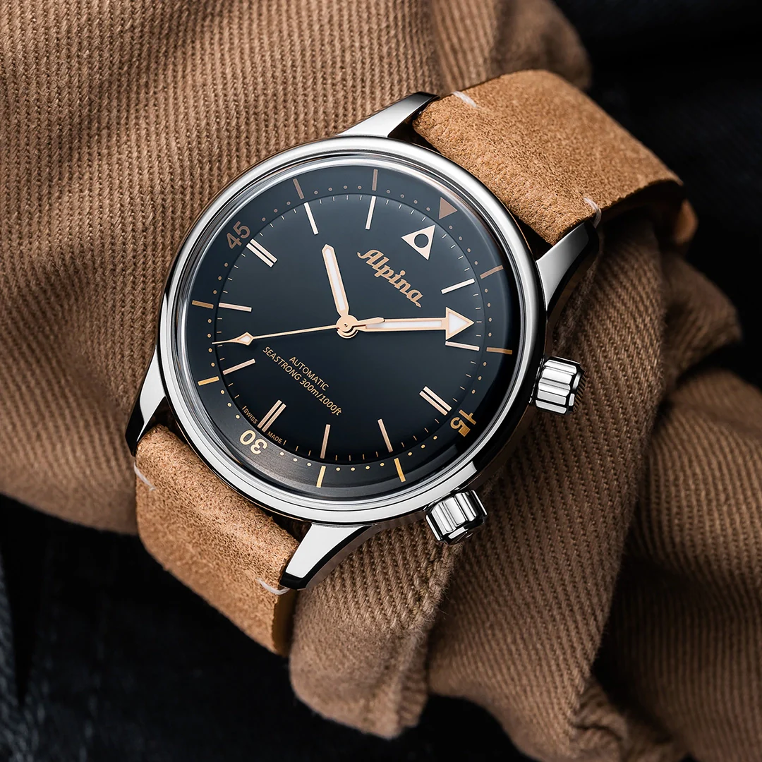 RELOJ ALPINA: SEASTRONG DIVER 300 HERITAGE NEGRO