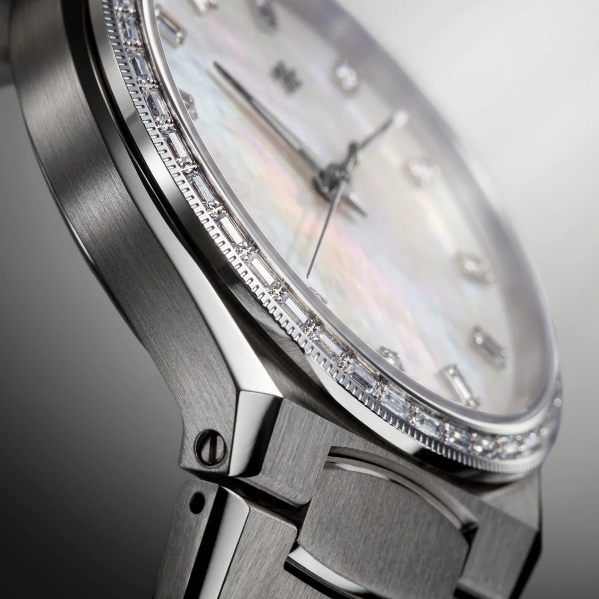 MONTRE VENEZIANICO : ARSENALE 37 MOISSANITE BLANC 6121511C