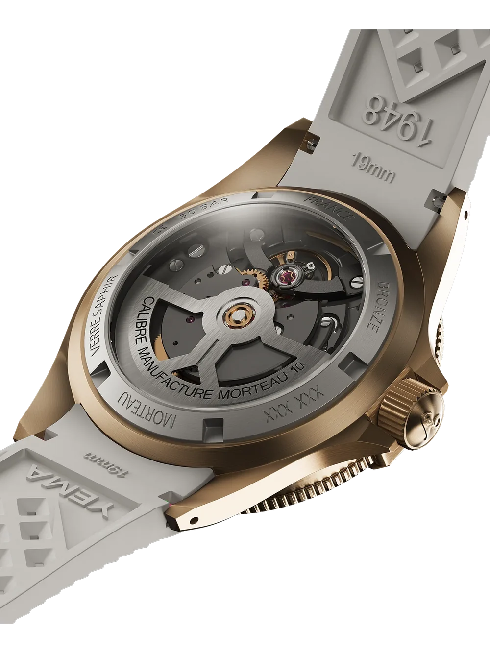 Montre Yema : Superman Bronze Blanc CMM.10