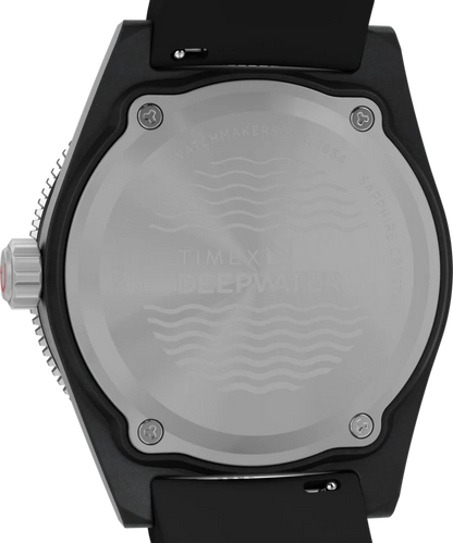 Timex : Deepwater Reef 200 XCF noir 43 mm, vue de présentation