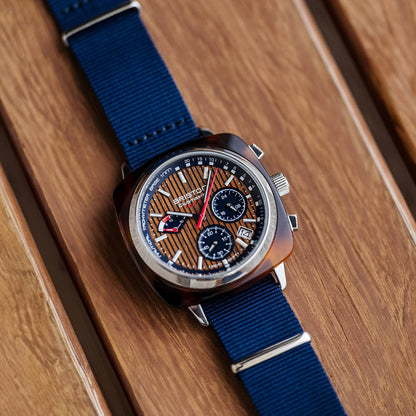 MONTRE BRISTON : CLUBMASTER REGATTA CHRONOGRAPHE NOYER 241542.SA.T.15W.NNB