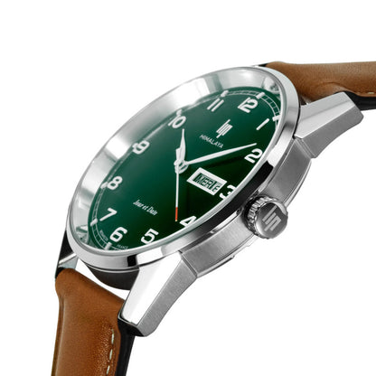 MONTRE LIP : HIMALAYA VERTE 40MM JOUR DATE 671715