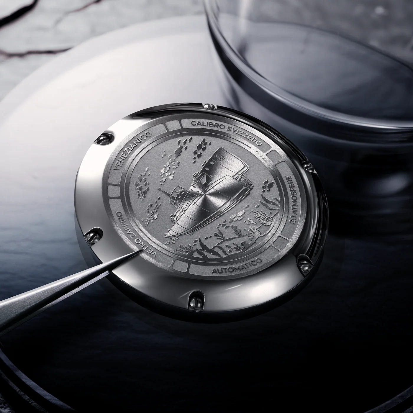 VENEZIANICO : NEREIDE LAPIS LAZZULI 42 MM