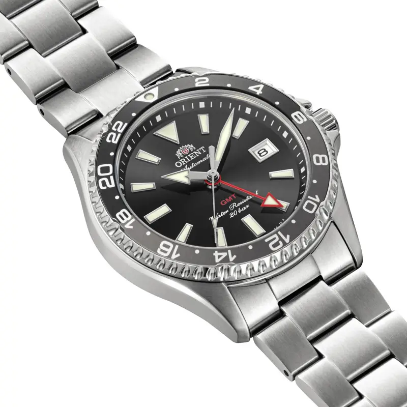 Montre Orient : Mako GMT Noir RA-BC0001B