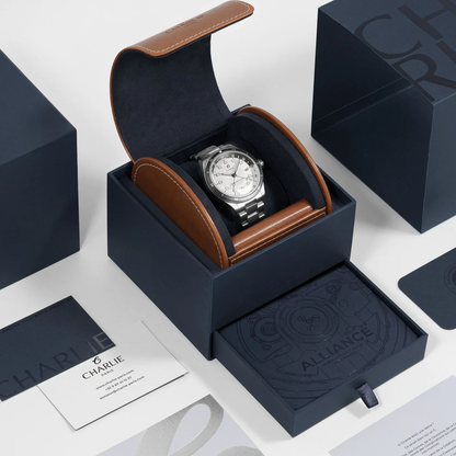 Montre Charlie Paris : Concordia GMT Automatique Toundra