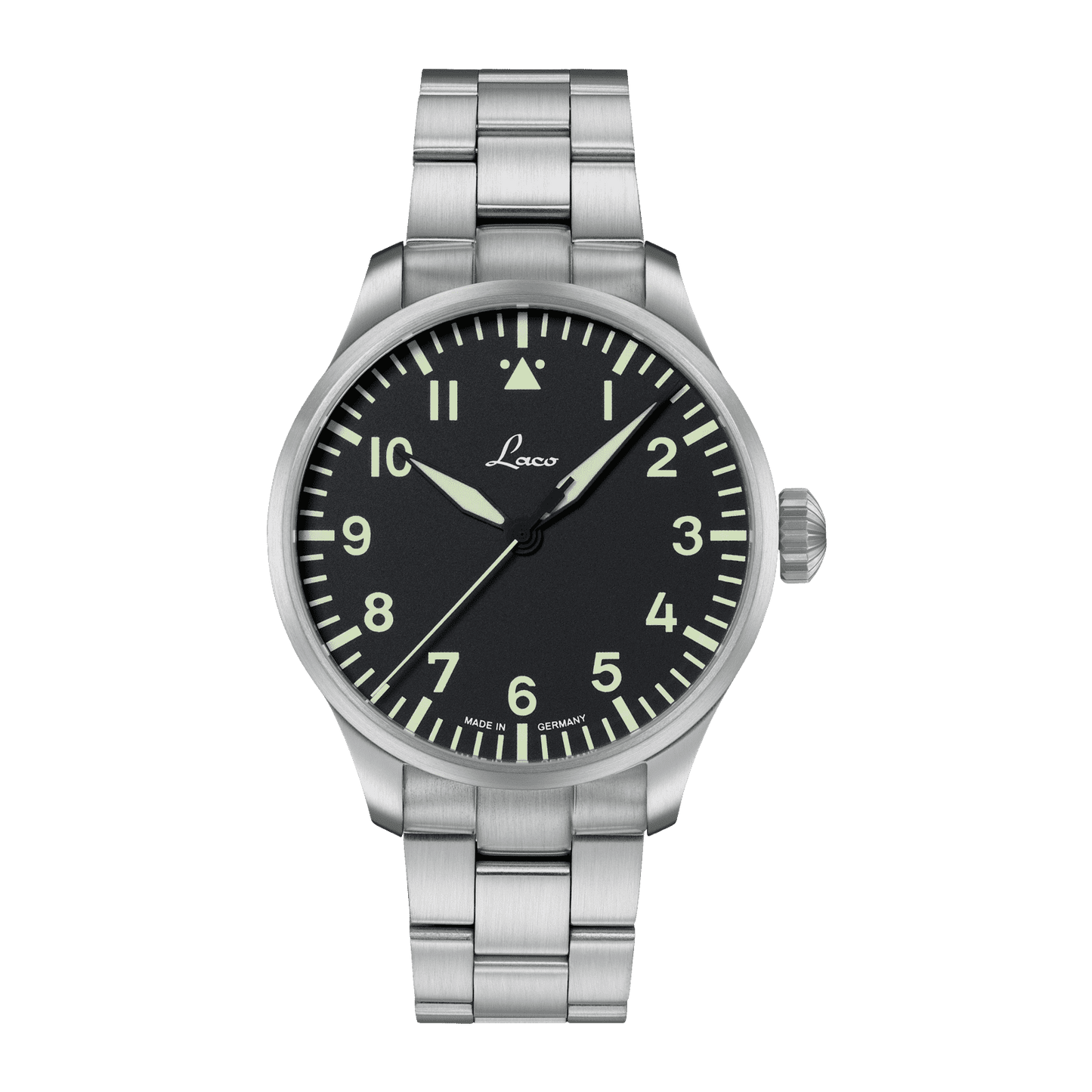 RELOJ LACO: PILOT WATCHES BASIC AUTOMÁTICO AUGSBURG NEGRO