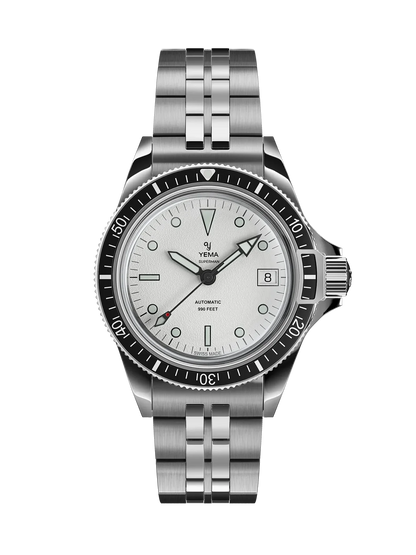 MONTRE YEMA : SUPERMAN SWISS EDITION - BLANC