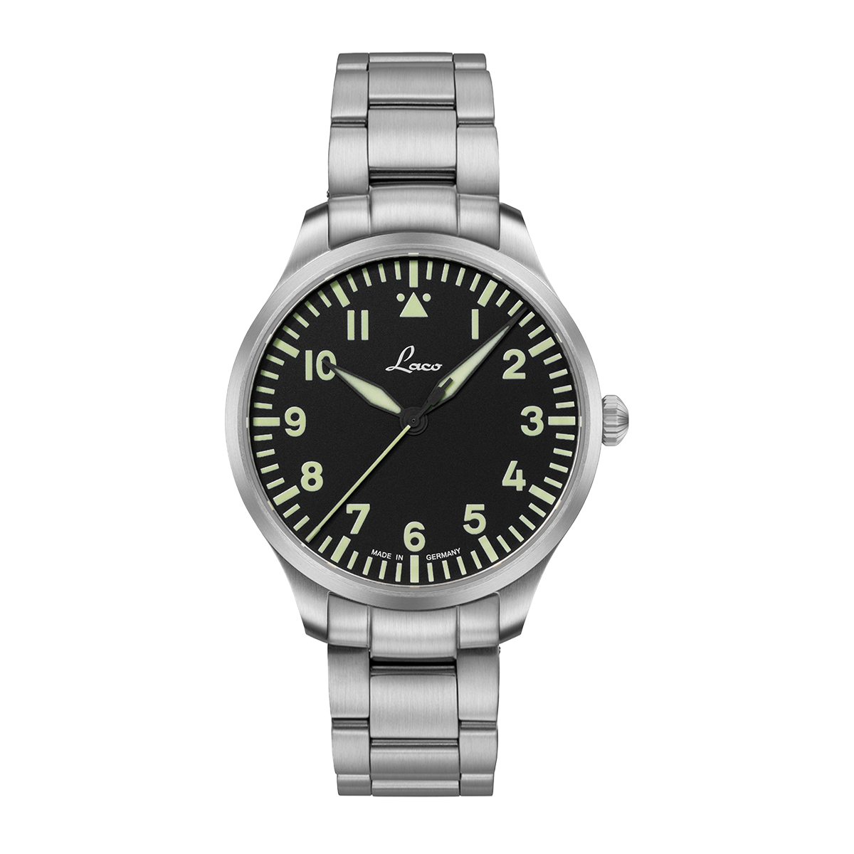 RELOJ LACO: RELOJES PILOTO BÁSICOS DE CUARZO GENF 2 NEGRO