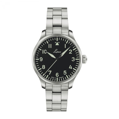 RELOJ LACO: PILOT WATCHES BASIC AUTOMÁTICO AUGSBURG NEGRO