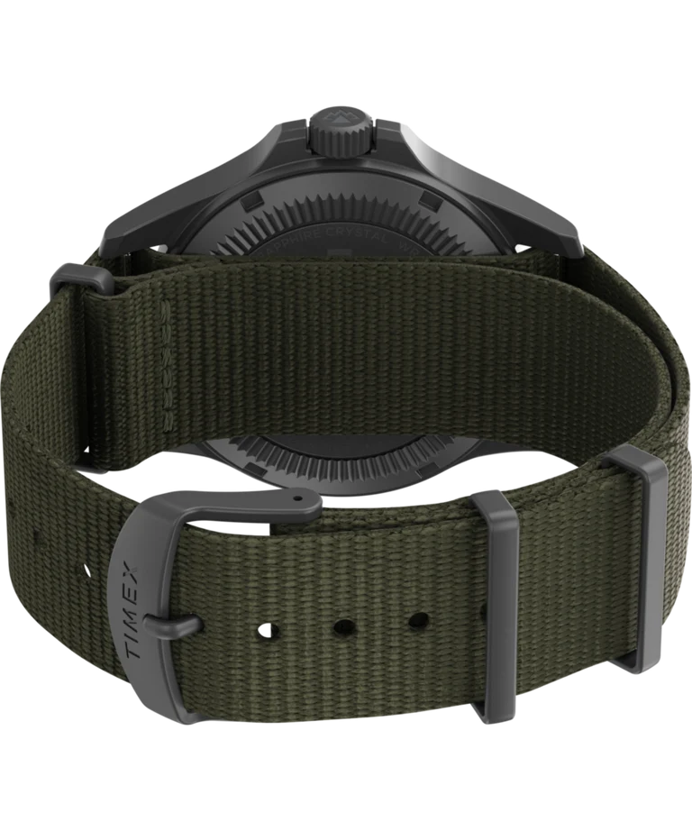Timex : Expedition Field Post Solar vert 41 mm, vue de présentation