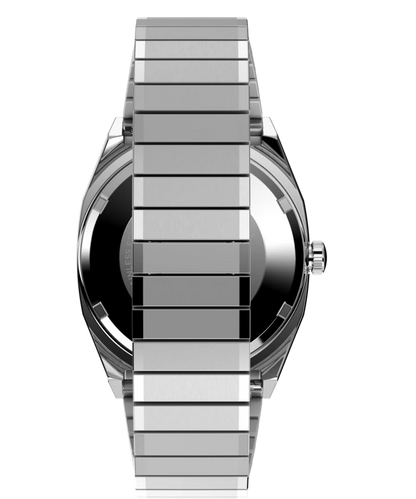 Timex : 1983 E Line automatique rose 34 mm, vue de présentation
