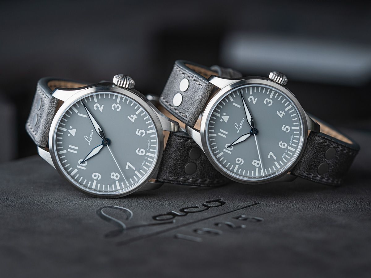 RELOJ LACO: PILOT WATCHES BASIC AUTOMÁTICO AUGSBURG GRIS