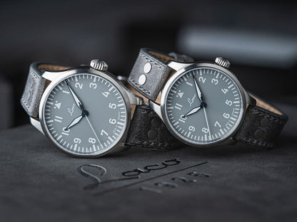 RELOJ LACO: PILOT WATCHES BASIC AUTOMÁTICO AUGSBURG GRIS