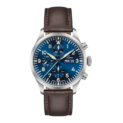 MONTRE LACO : CHRONOGRAPHE AUTOMATIQUE KIEL.2 BLEU