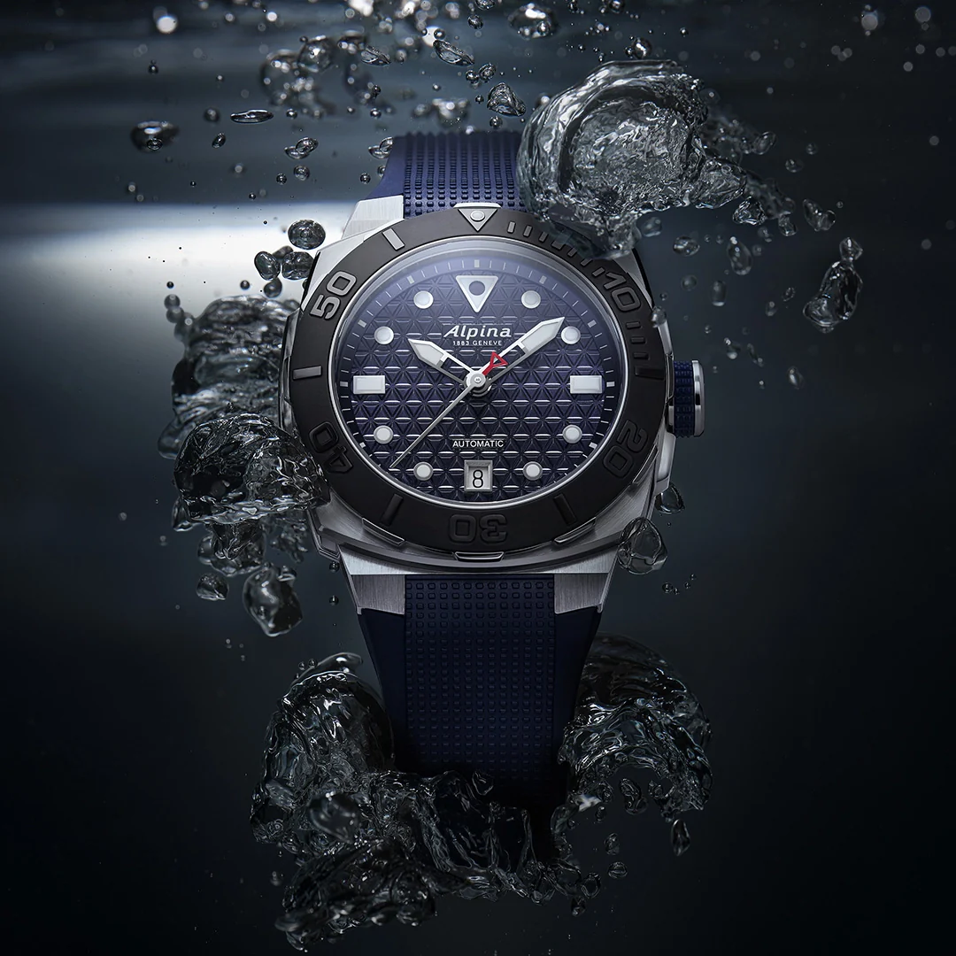 MONTRE ALPINA : SEASTRONG DIVER EXTREME AUTOMATIQUE BLEU AL-525N3VE6