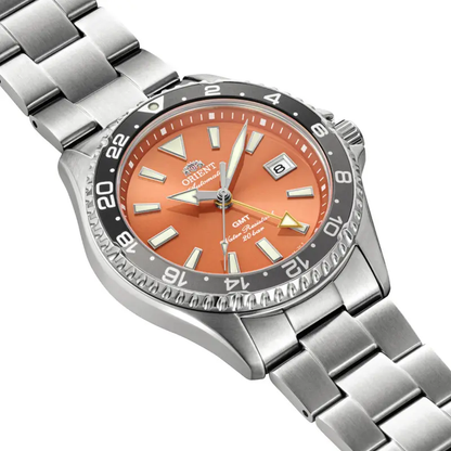 Montre Orient : Mako GMT Orange RA-BC0004Y
