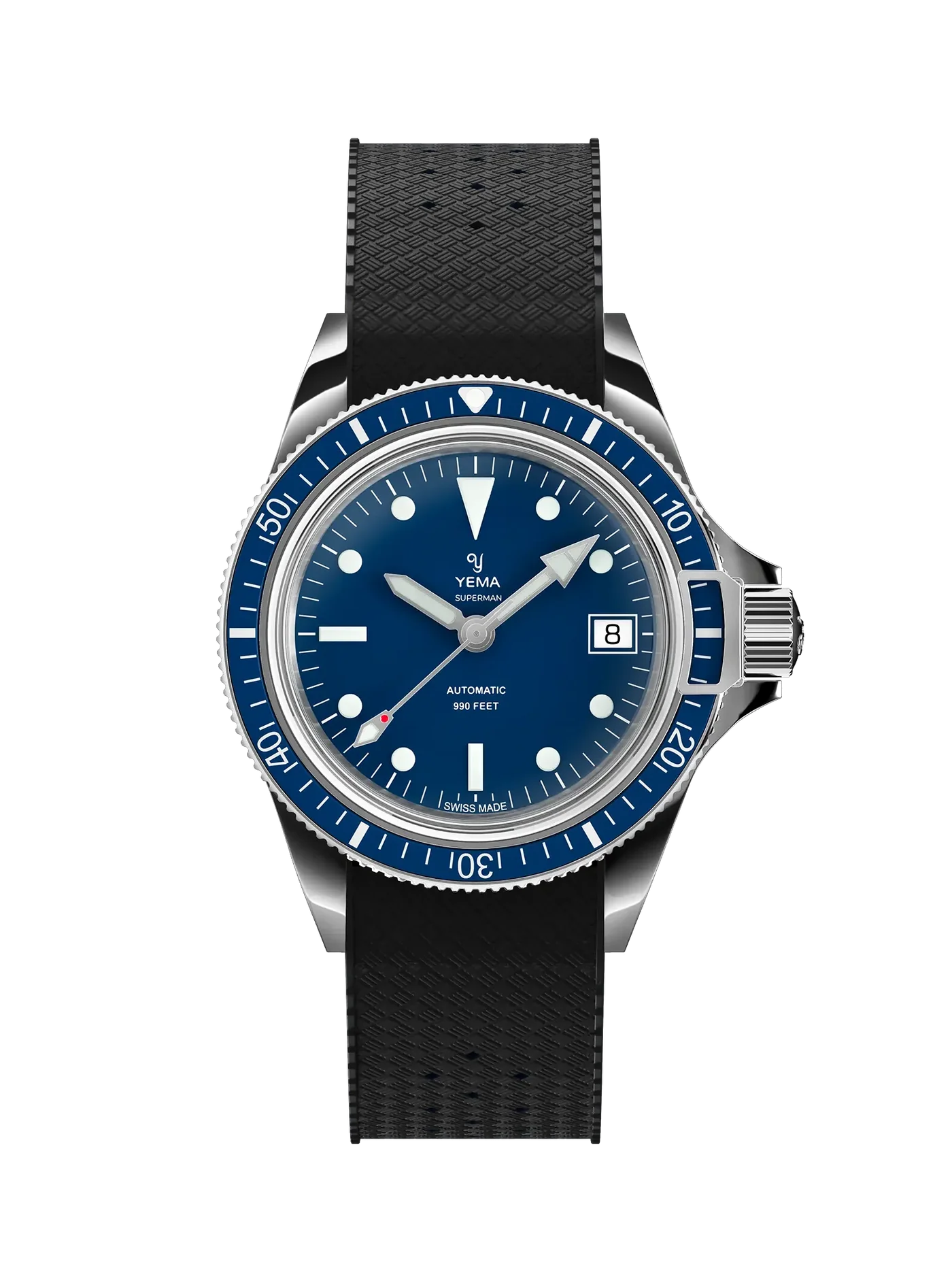 MONTRE YEMA : SUPERMAN SWISS EDITION - BLEU