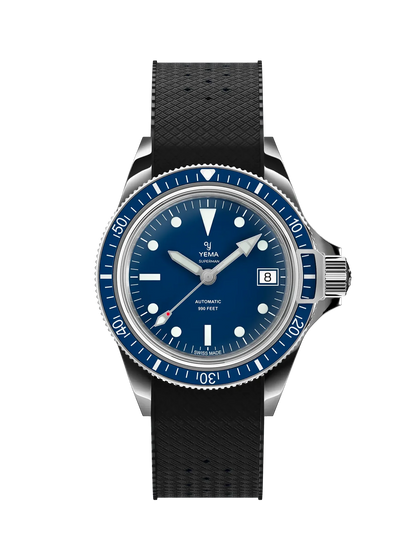 MONTRE YEMA : SUPERMAN SWISS EDITION - BLEU