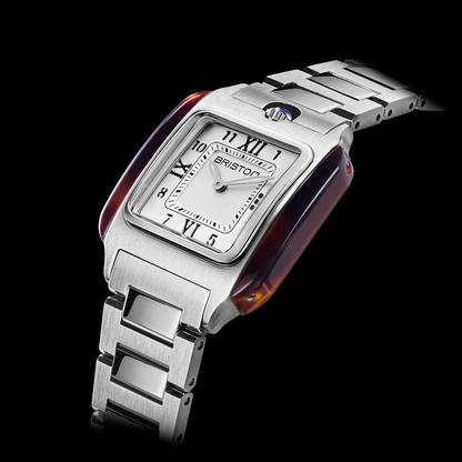 MONTRE BRISTON : STREAMLINER KENNEDY MEDIUM BLANC 252030.SA.T.2.NT