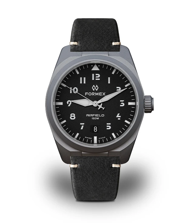 Montre Formex : Airfield Automatique Jet Black