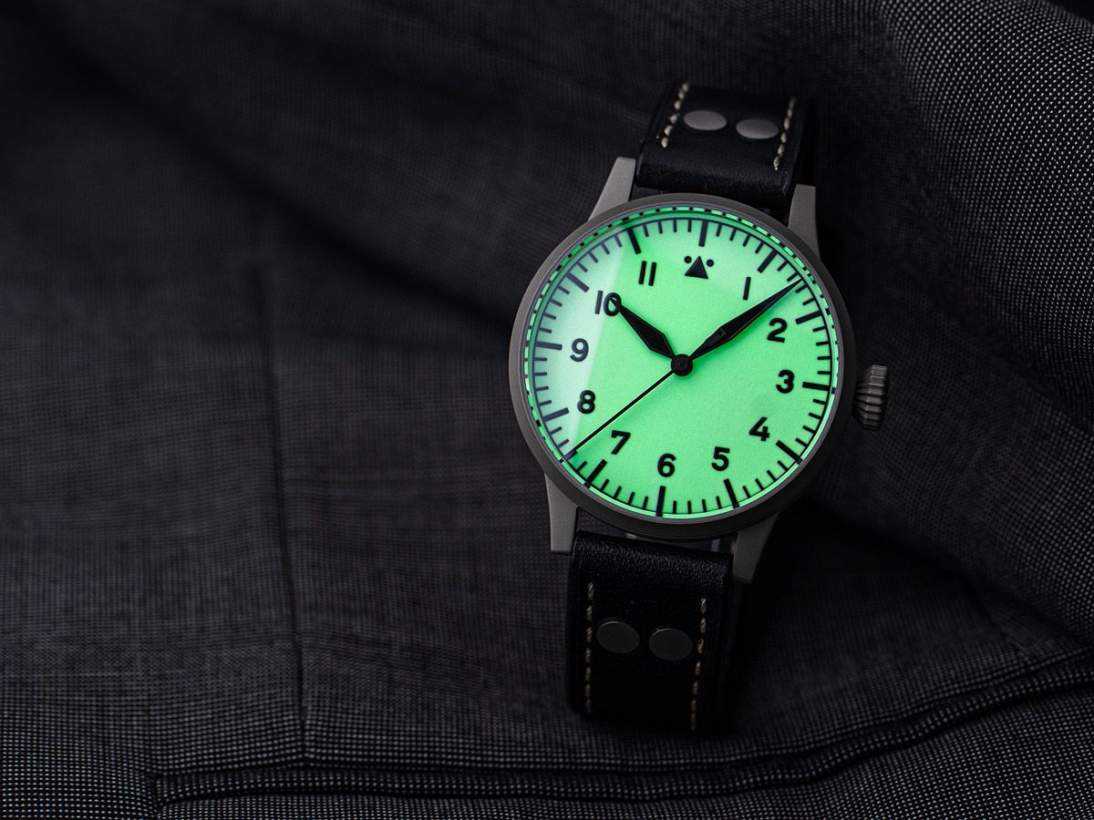 RELOJ LACO: PILOT WATCH ORIGINAL BLANCO