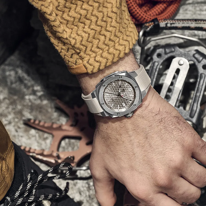 ALPINA WATCH: EXTREME AUTOMATIC - BEIGE RUBBER DIAL
