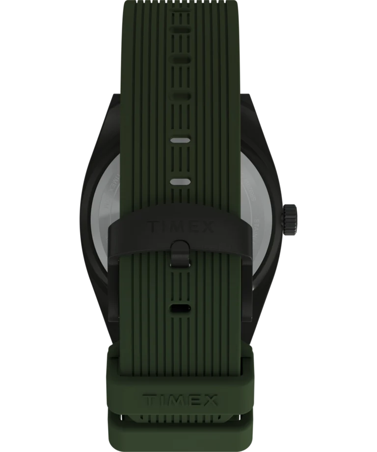 Timex : Peanuts x Timex Expedition Snoopy Road Trip vert 39 mm, vue de présentation