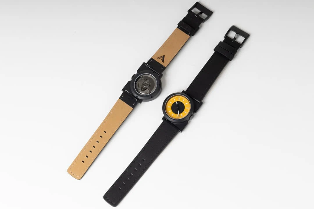 Montre AndoAndoAndo : A-1 Automatique Jaune Singa Édition Spéciale