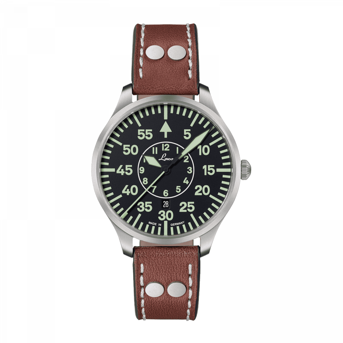 RELOJ LACO: PILOT WATCHES BASIC CUARZO ZÚRICH 2 NEGRO
