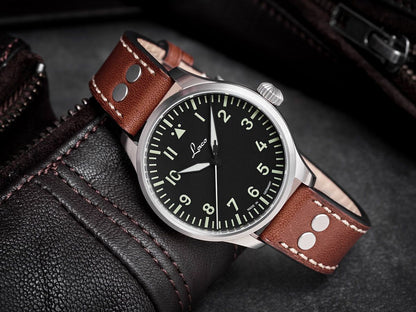 RELOJ LACO: PILOT WATCHES BASIC AUTOMÁTICO AUGSBURG NEGRO