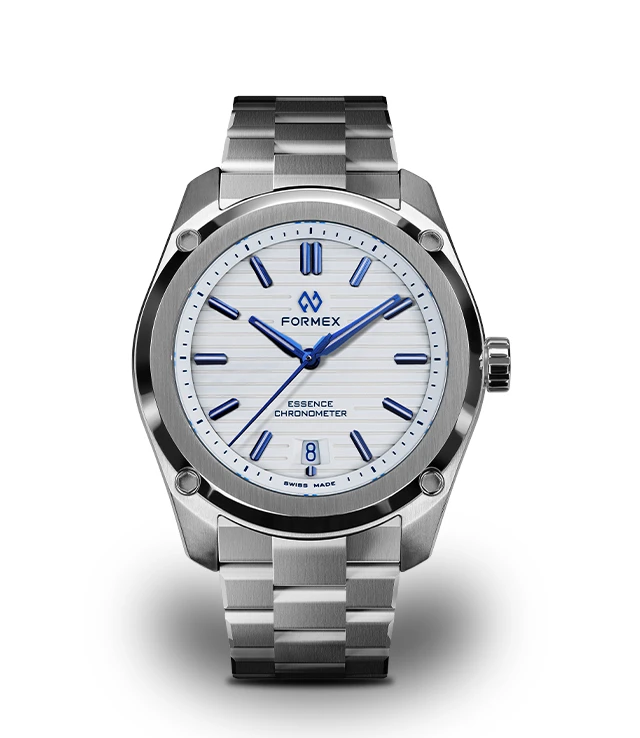 Montre Formex : Essence 39 Automatique COSC Blanc Alpin