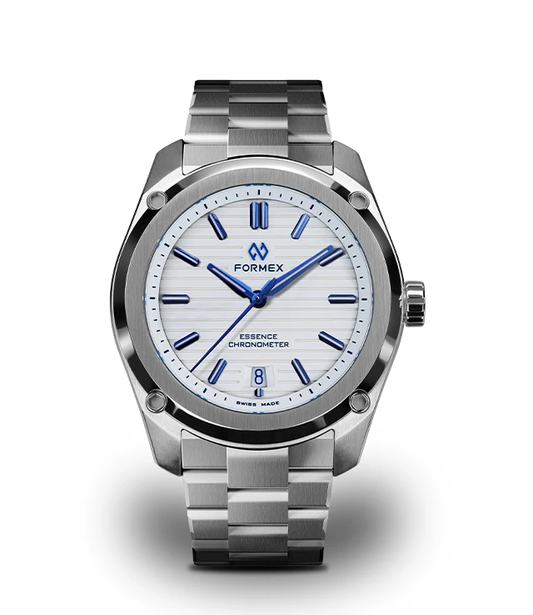 Montre Formex : Essence 39 Automatique COSC Blanc Alpin