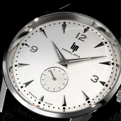 MONTRE LIP : HIMALAYA CLASSIQUE BLANCHE 40 MM 671240