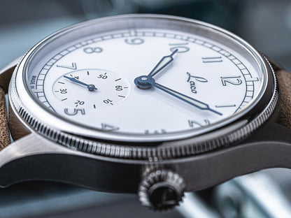 MONTRE LACO : NAVY WATCHES CUXHAVEN 39 BLANC 862168