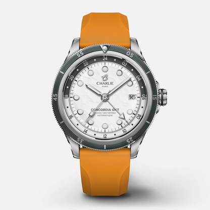 Montre Charlie Paris : Concordia GMT Automatique Toundra