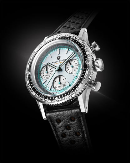 Reloj Nivada Grenchen: Chronoking Summer Edition Mecaquartz Gris