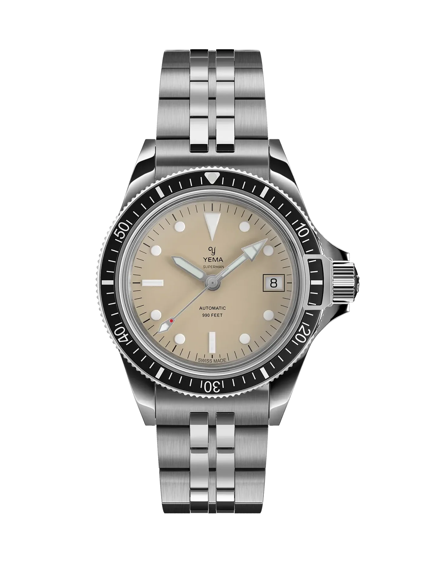 Montre Yema : Superman Swiss Edition Beige