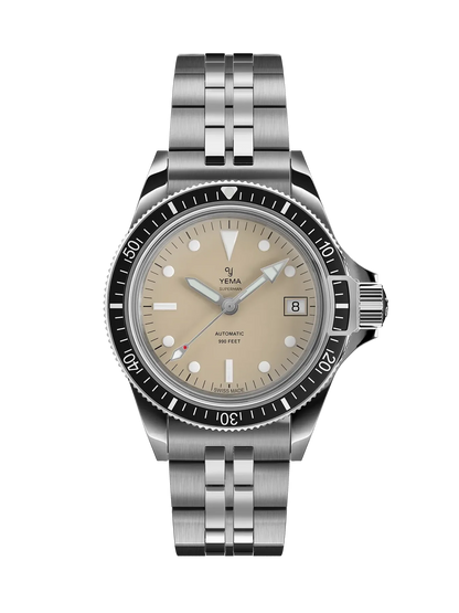 Montre Yema : Superman Swiss Edition Beige