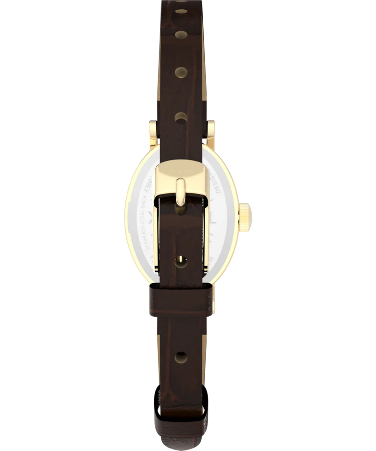 Timex : Cavatina doré blanc 19 mm, vue de présentation