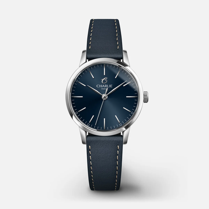 MONTRE CHARLIE PARIS : SULLY QUARTZ BLEU