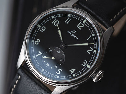 MONTRE LACO : NAVY WATCHES BREMERHAVEN 39 NOIR 862169