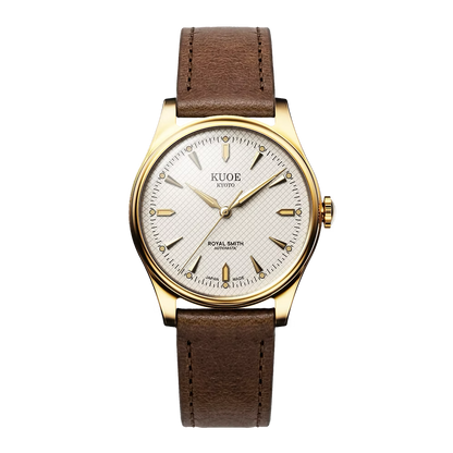 Kuoe Kyoto Watch: Royal Smith 90-006 Gold Case Ivory Dial