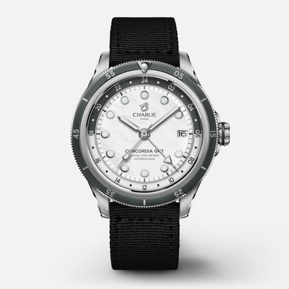 Montre Charlie Paris : Concordia GMT Automatique Toundra