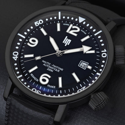 MONTRE LIP : GRANDE NAUTIC-SKI AUTOMATIQUE FANTÔME 41MM 671860