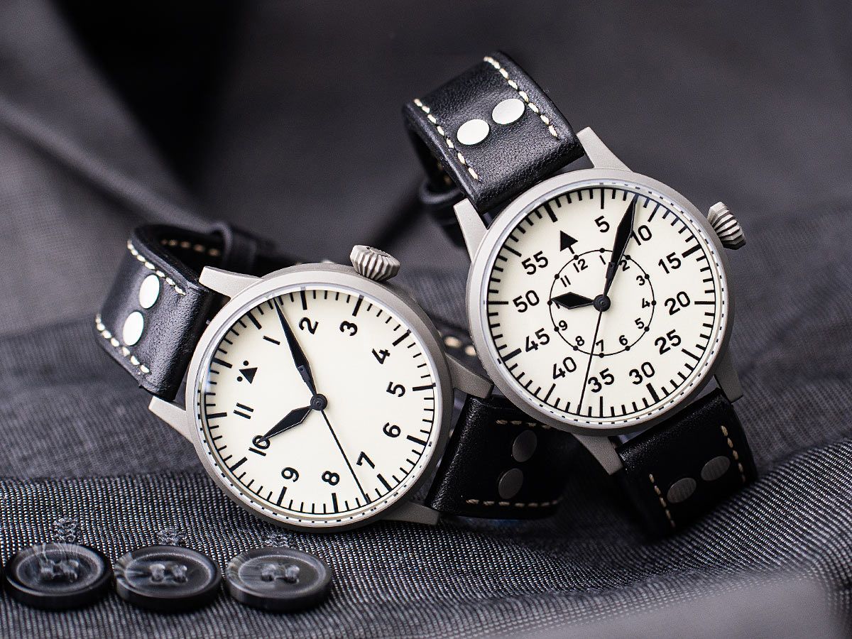 RELOJ LACO: PILOT WATCH ORIGINAL BLANCO