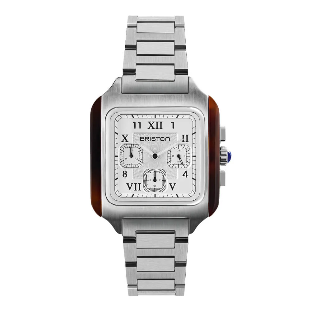 MONTRE BRISTON : STREAMLINER KENNEDY CHRONO BLANC 251838.SA.T.2